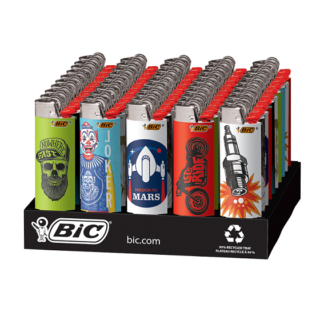 BIC Lighter Good Vibes Series Special Edition 50ct