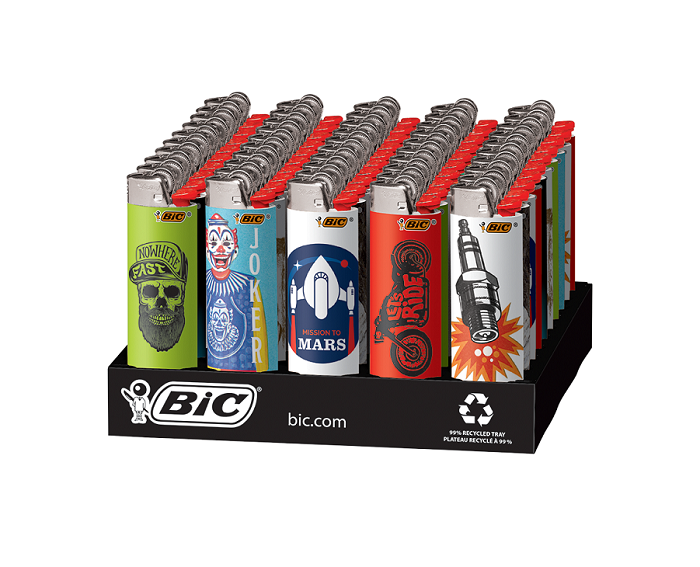 BIC Lighter Good Vibes Series Special Edition 50ct