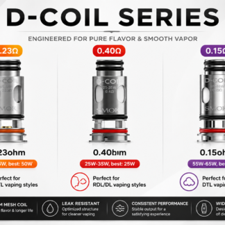 SMOK - X-Priv Replacement Meshed D-Coil – Pack of 5