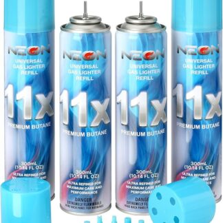 Neon 11x Butane - 300mL - 12 Count Box