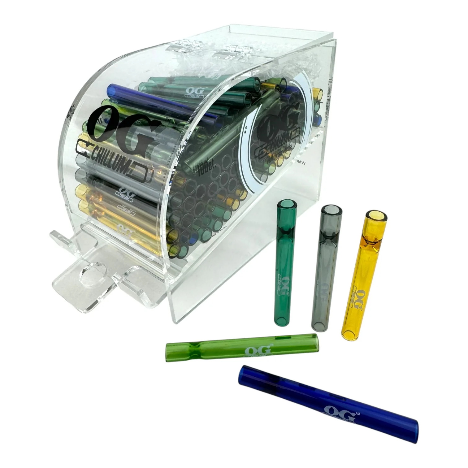 OG Mix Color Chillum 100ct Display
