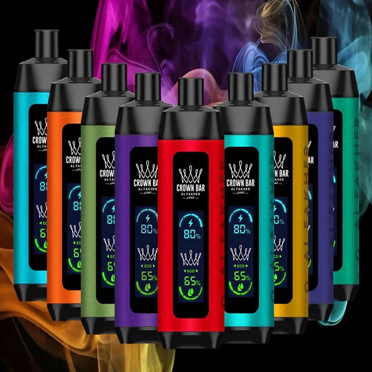 Crown Bar Al Fakher Ice Adjust Disposable