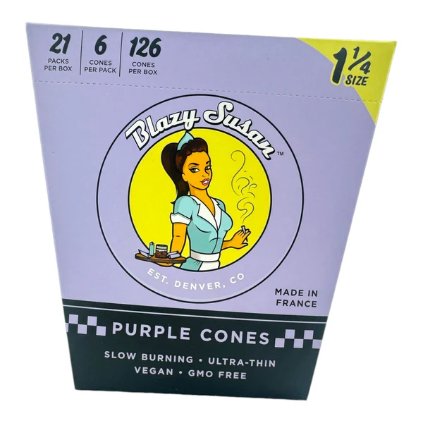 Blazy Susan Purple Cones
