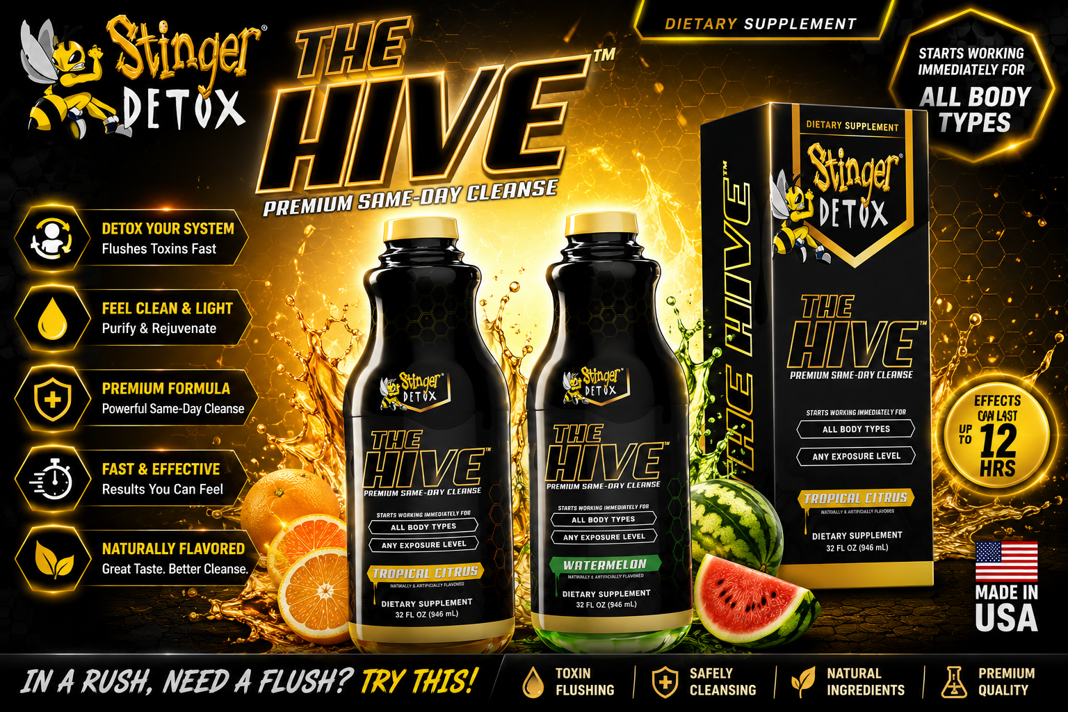 Stinger the Hive Premium Same Day Cleanse