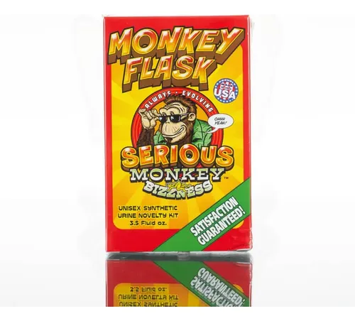 Monkey Flask 3.5oz Novelty Synthetic Urine