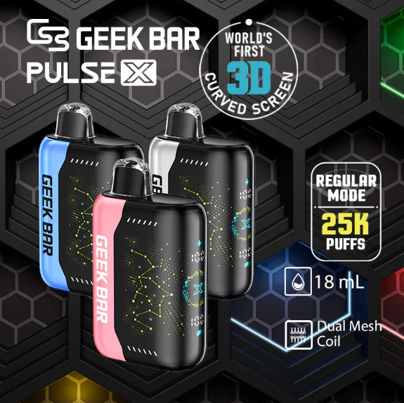 Geek Bar Pulse x 25000 Puffs 5pk