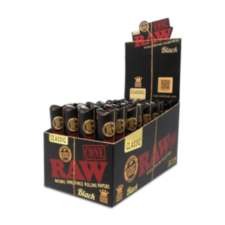 RAW Cones Black King Size 3pk 32ct