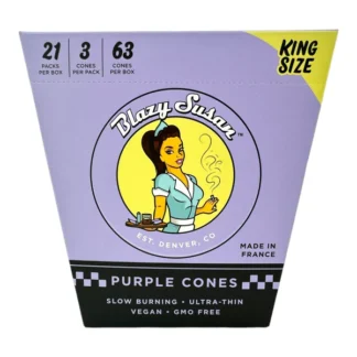 Blazy Susan Purple Cones
