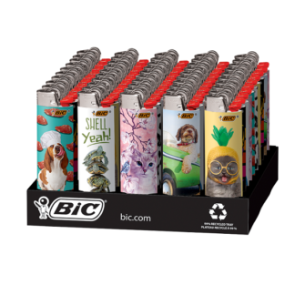 BIC Lighter Animal Lover Special Edition 50ct