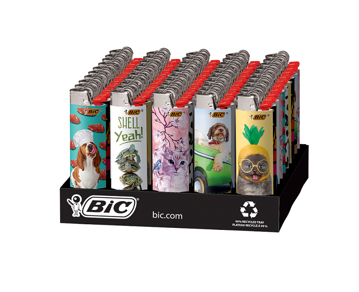 BIC Lighter Animal Lover Special Edition 50ct
