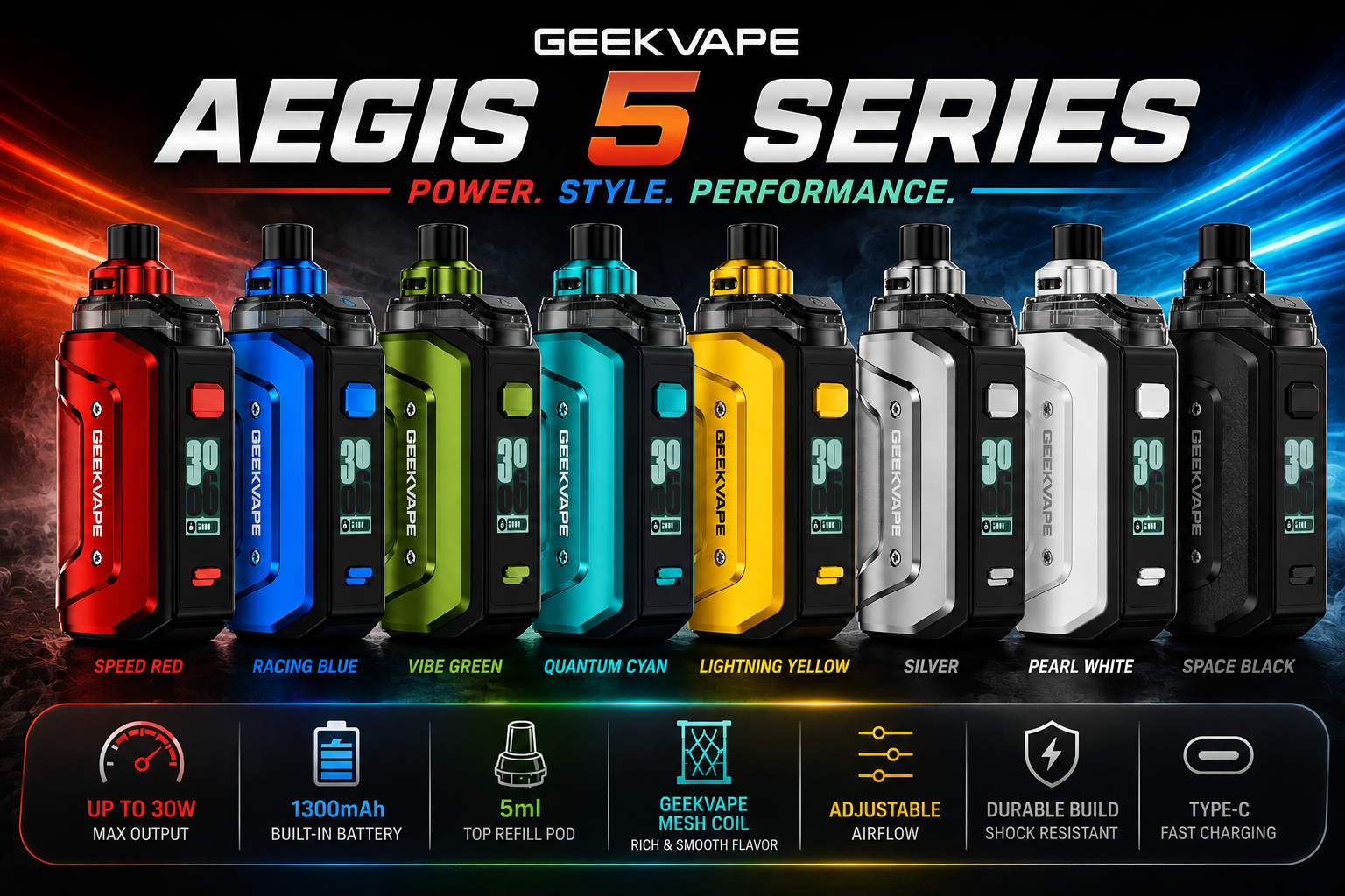 Geekvape - Aegis Hero 5 Kit