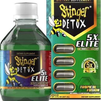 Stinger Detox 5x Elite 2 in 1 Combo Cleanser