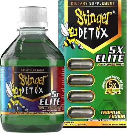 Stinger Detox 5x Elite 2 in 1 Combo Cleanser