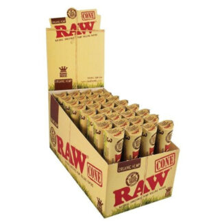 RAW Cones Organic King Size 3 Pk 32ct