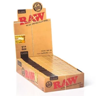 RAW Papers Classic 1 1/4 Size 24 Count Box