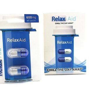 Relax Aid 600mg Capsules 2pk -6ct Box
