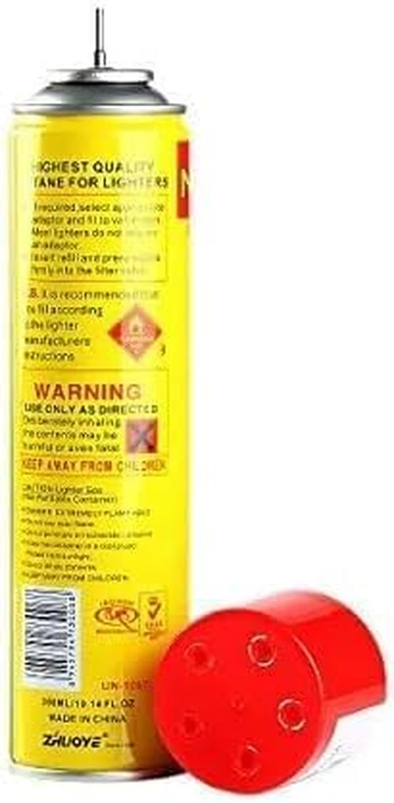 Neon Universal Gas Lighter Refill - 300mL - 12 Count Box