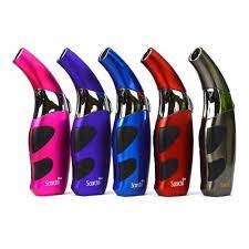 Scorch Torch Lighter Handheld Color 4 Flame 6 Count Display Box