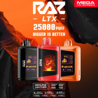 RAZ LTX 25K Puffs Pack of 5