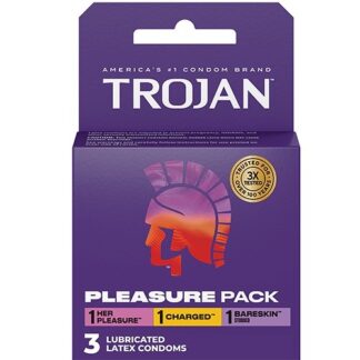 Trojan Pleasure Pack Assorted 3pk (6ct)
